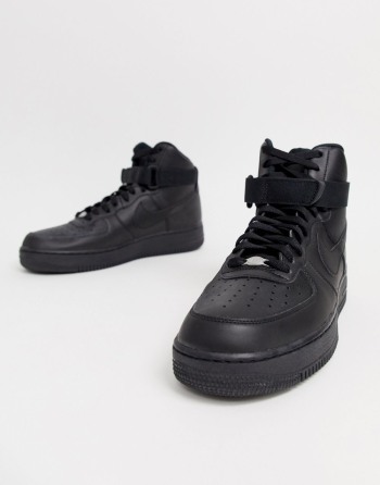 Nike Air Force 1 High '07 Crne - Muške Tenisice | 83270KXJB